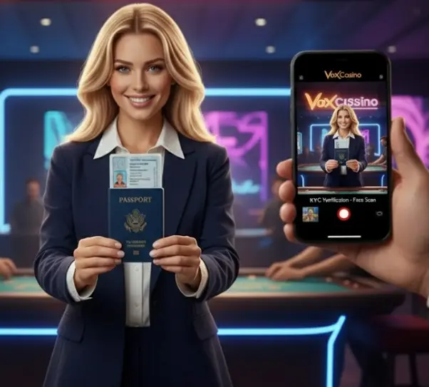 VOX Casino – weryfikacja KYC, dokumenty i bezpieczeństwo